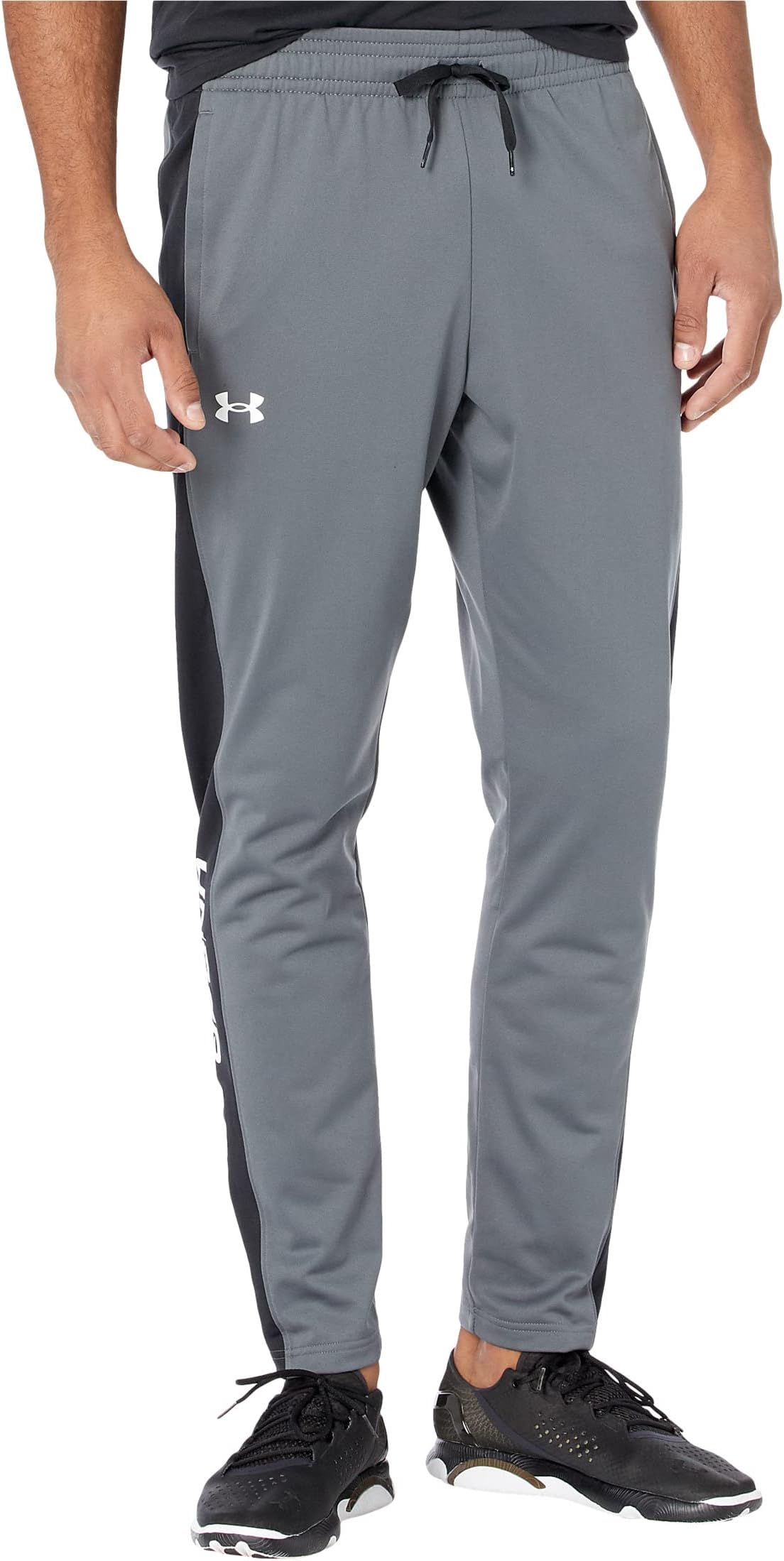 Brawler Pants Under Armor, Pitch Gray/White