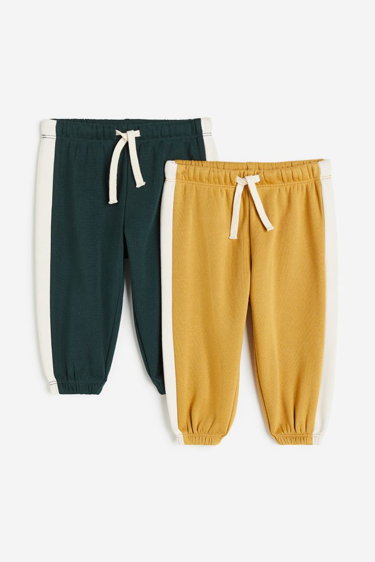 H&M 2-piece cotton joggers