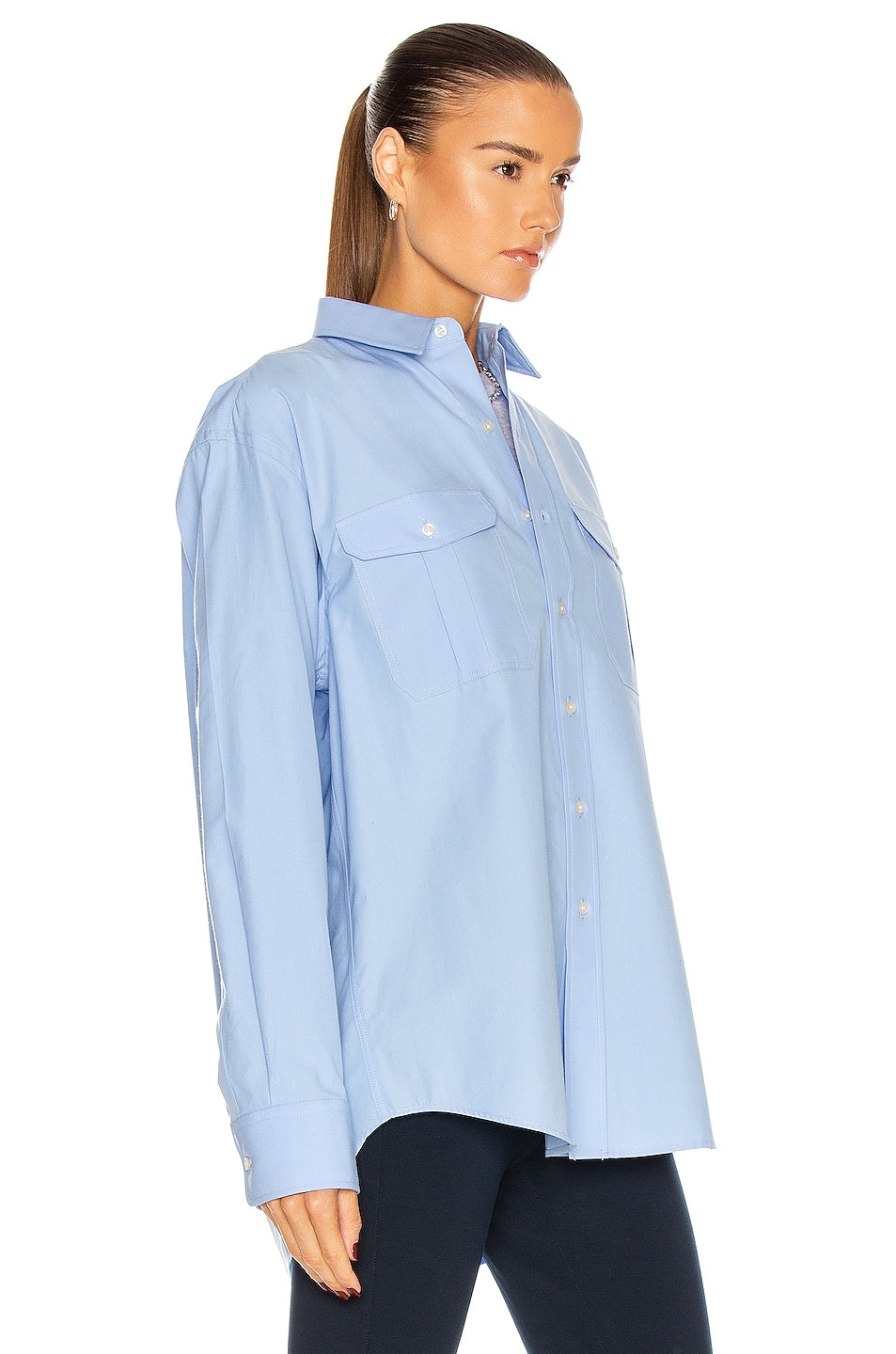 Shirt Wardrobeyc Oversize, blue