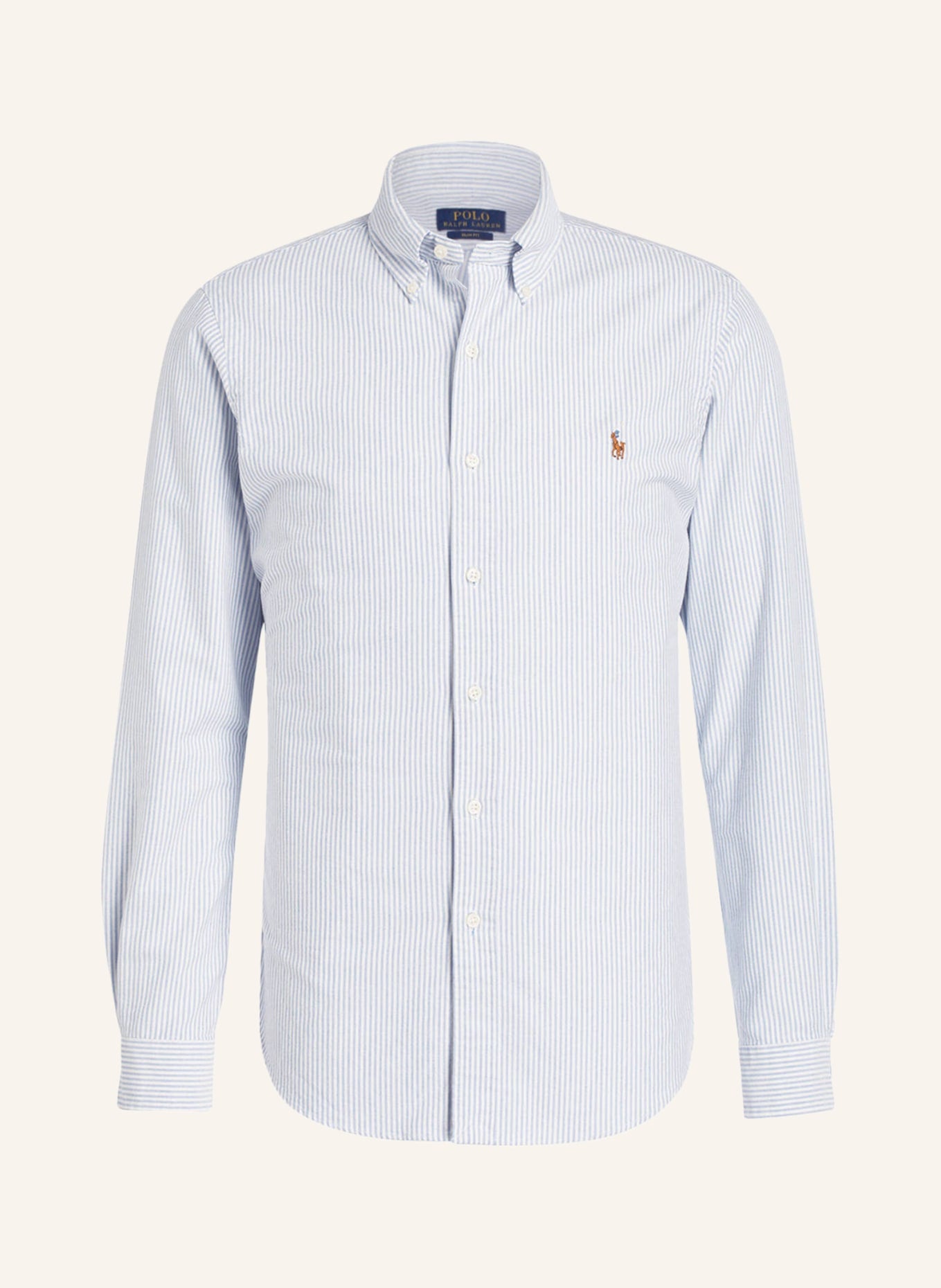 قميص POLO RALPH LAUREN OxfordSlim Fit، أزرق فاتح