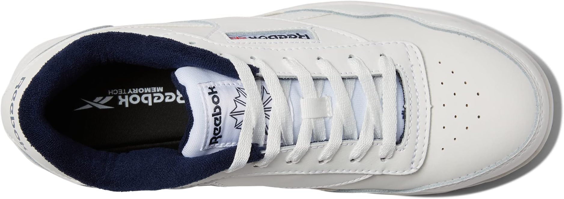 حذاء رياضي Club Memt Work SD10 Comp Toe من Reebok، باللون الأبيض/الأزرق الداكن