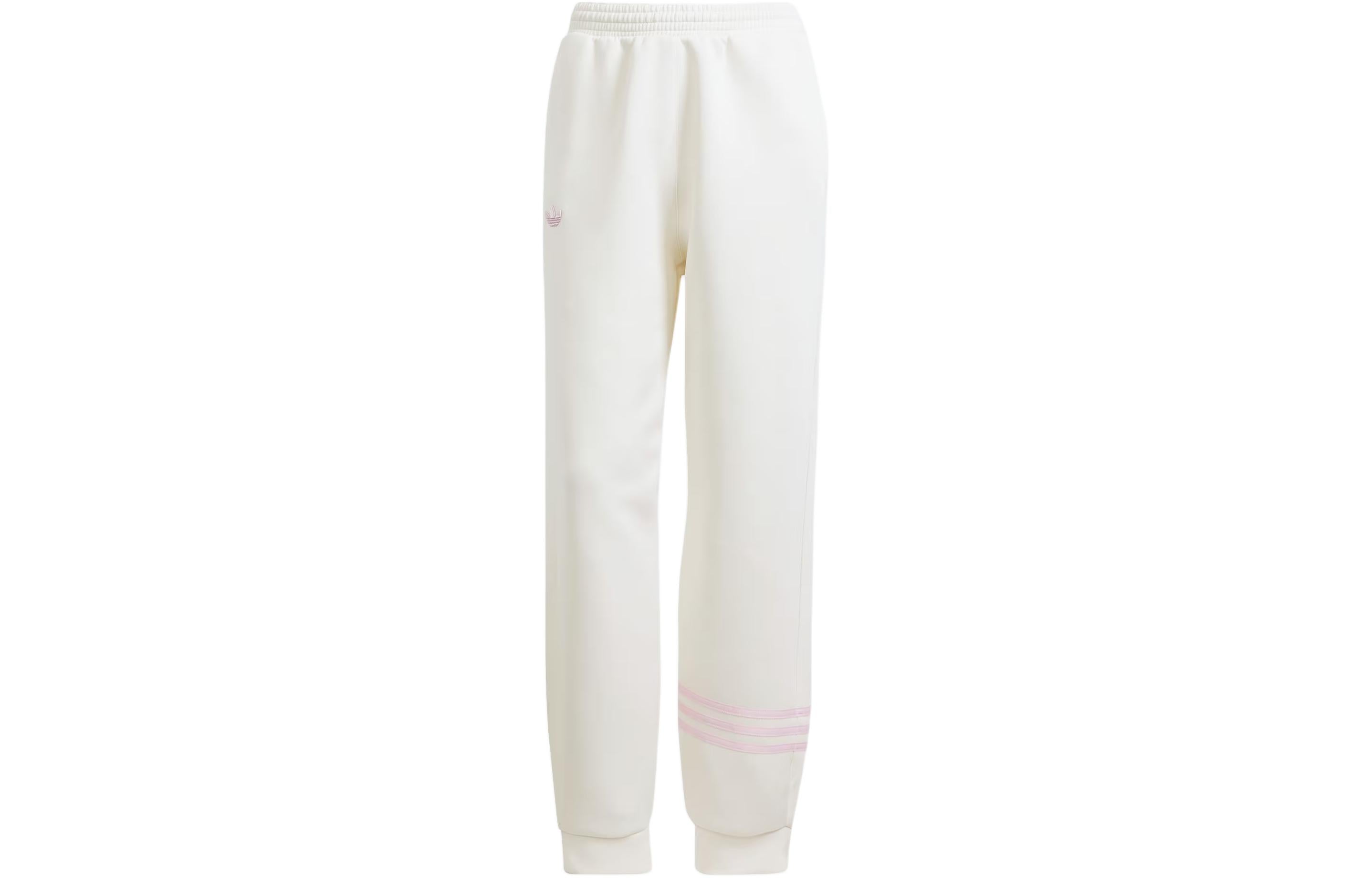 Neuclassics Women's White Knitted Sweatpants Adidas Originals