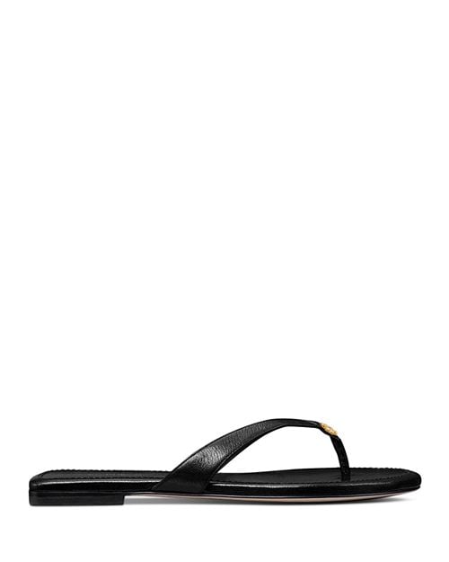 Tory Burch Women's Leather Capri Slides, Black