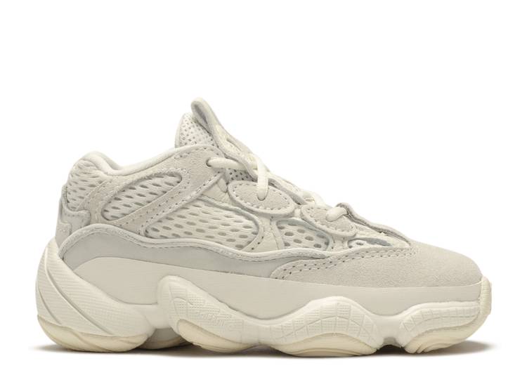 حذاء رياضي Adidas YEEZY 500 INFANT 'BONE WHITE' باللون الأبيض