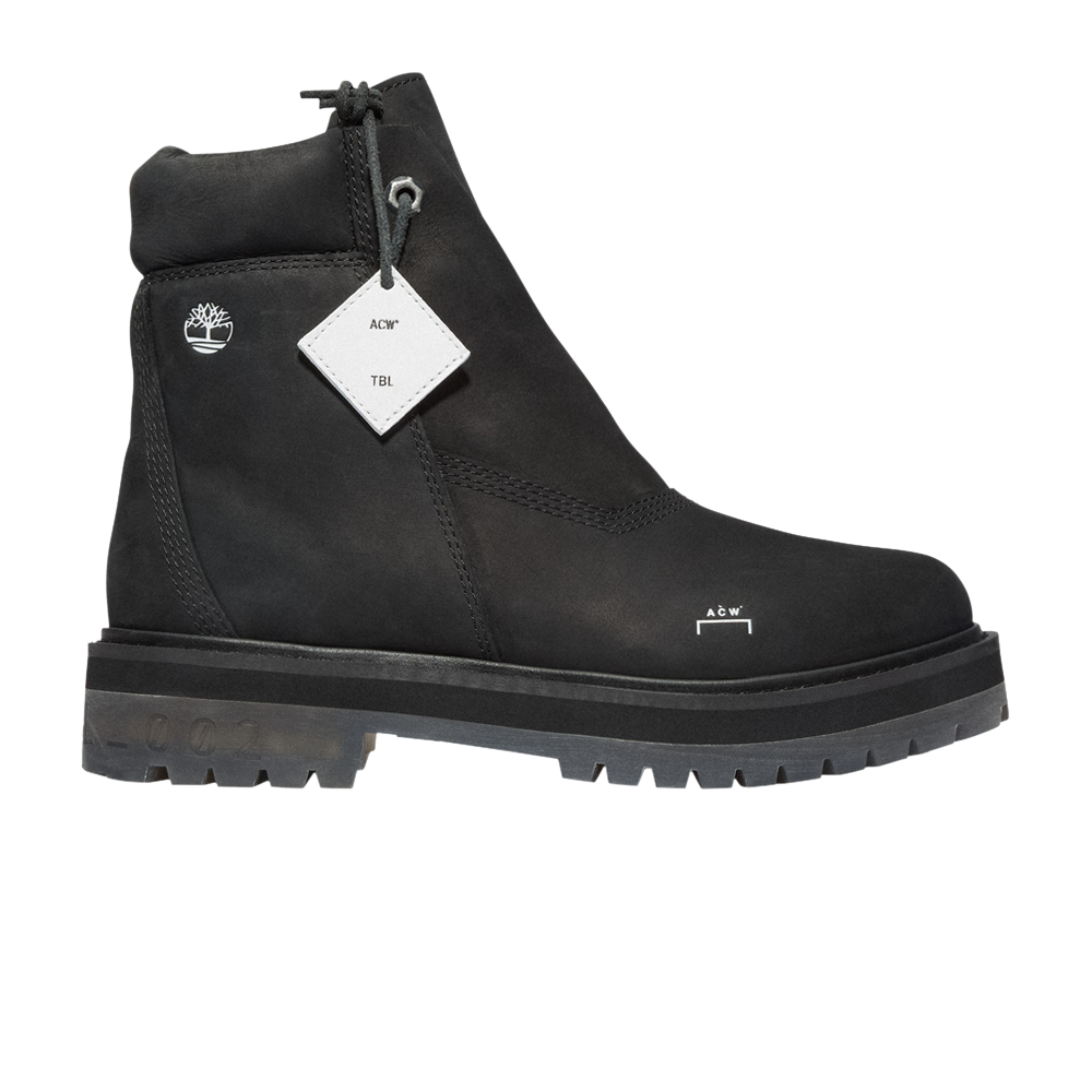 حذاء Timberland A-Cold-Wall* x Wmns 6" بسحاب جانبي، أسود