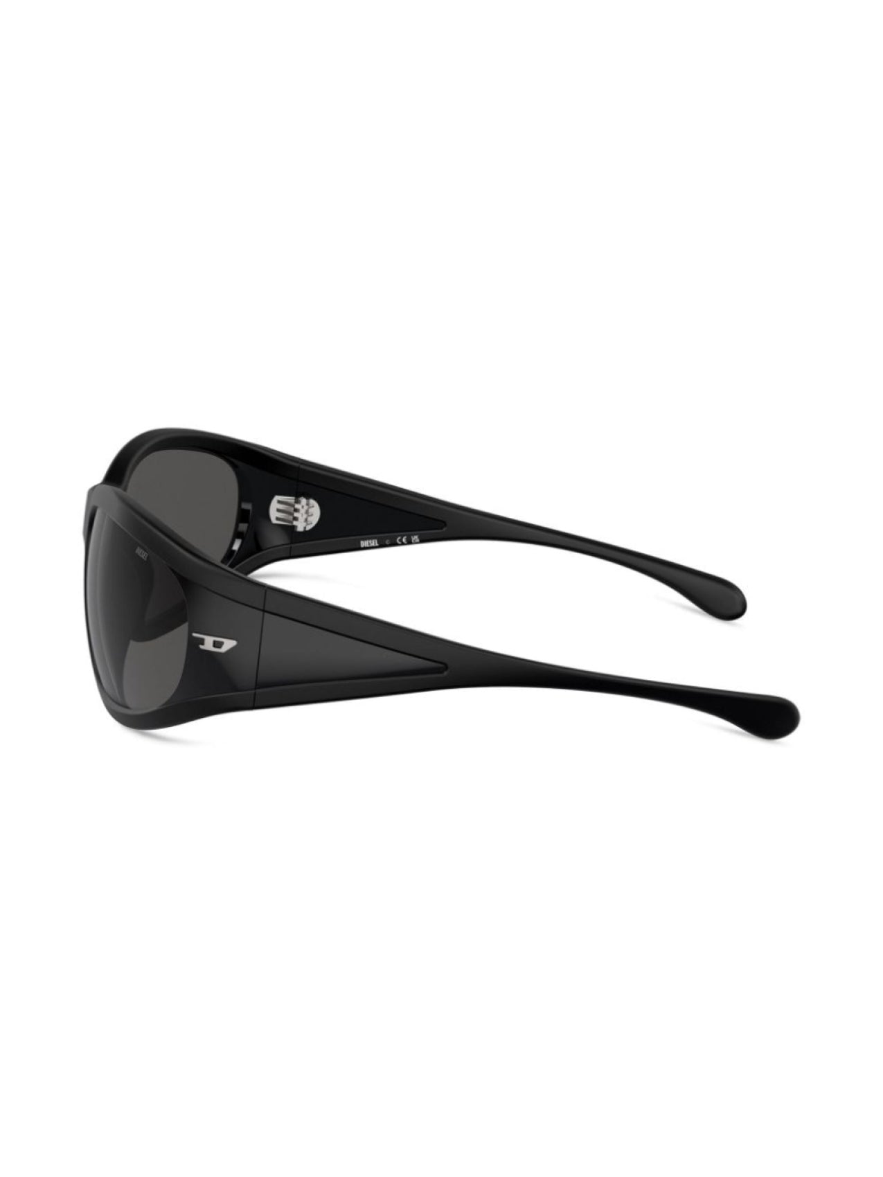 Diesel Logo Sunglasses Black