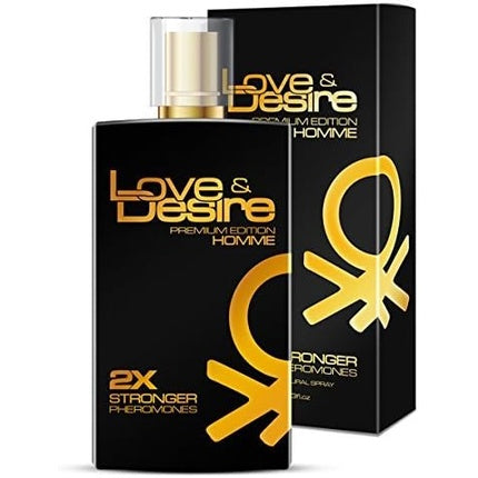 Love And Desire Gold Premium Edition Pheromones Edt for men 100 ml, Love & Desire