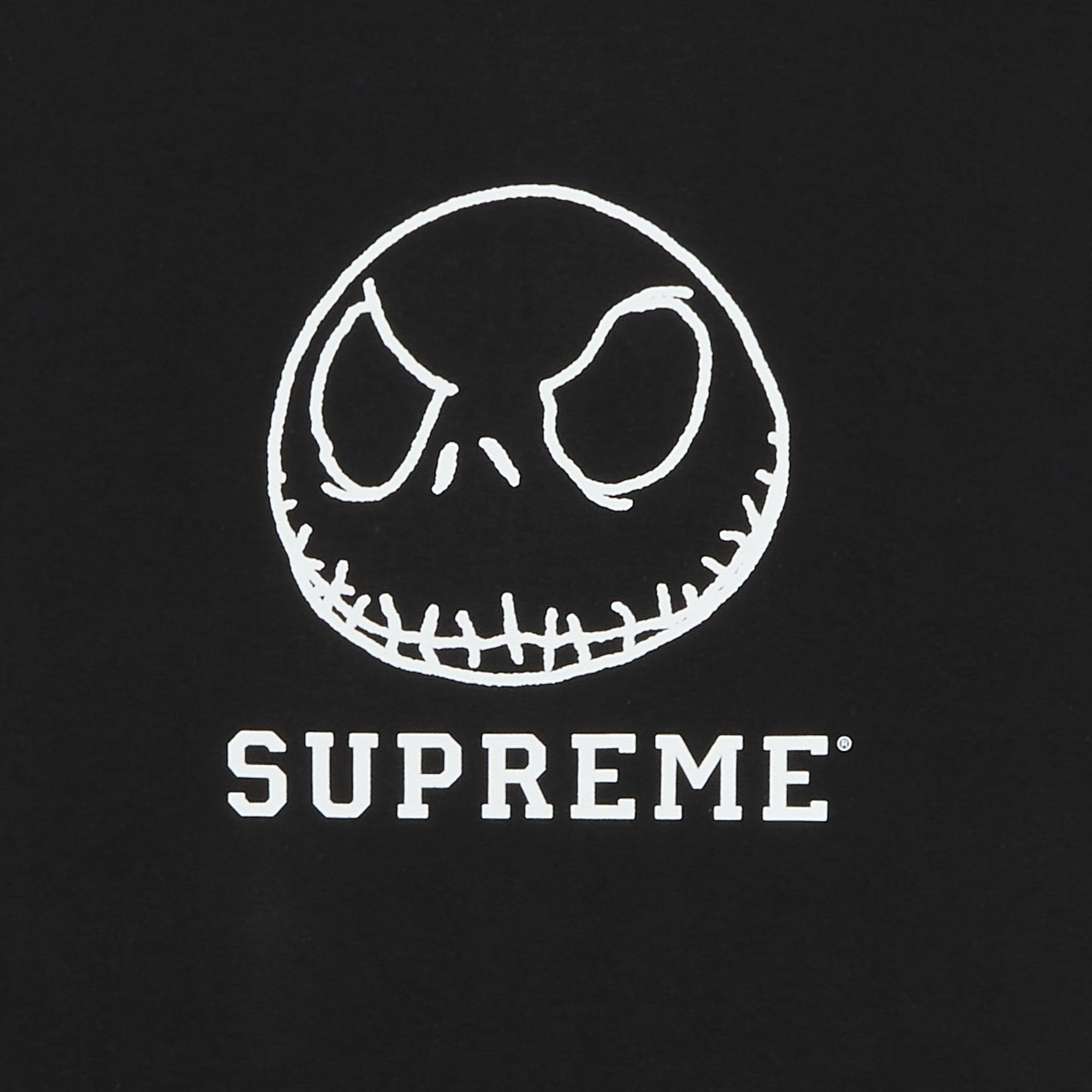 تي شيرت Supreme Skeleton باللون الأسود