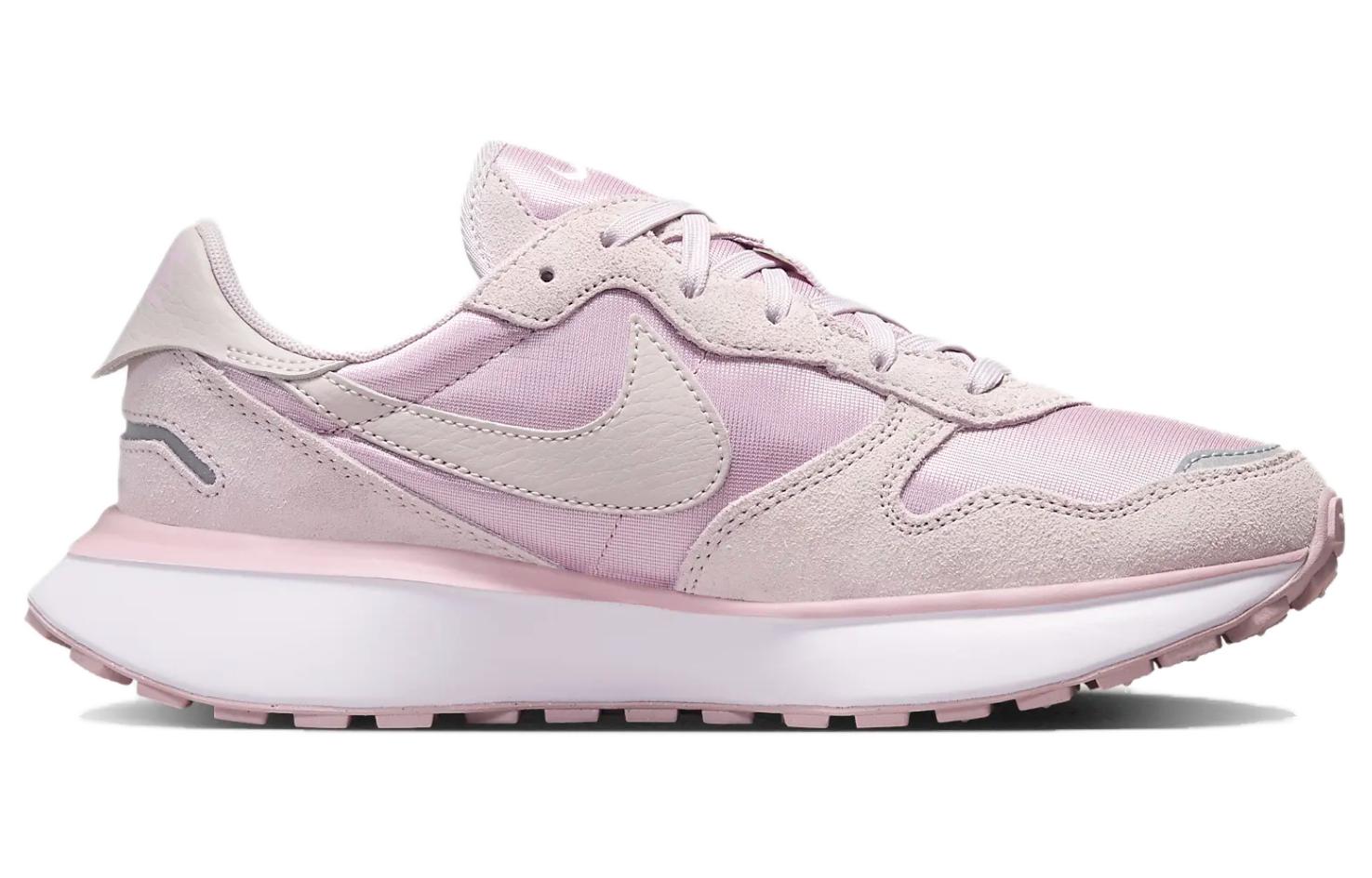 Women's Phoenix Waffle 'Plum Chalk' Nike Sneakers, Pink/White