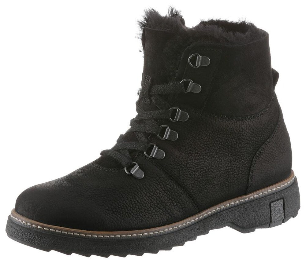 Waldläufer Hitomi lace-up ankle boots, black