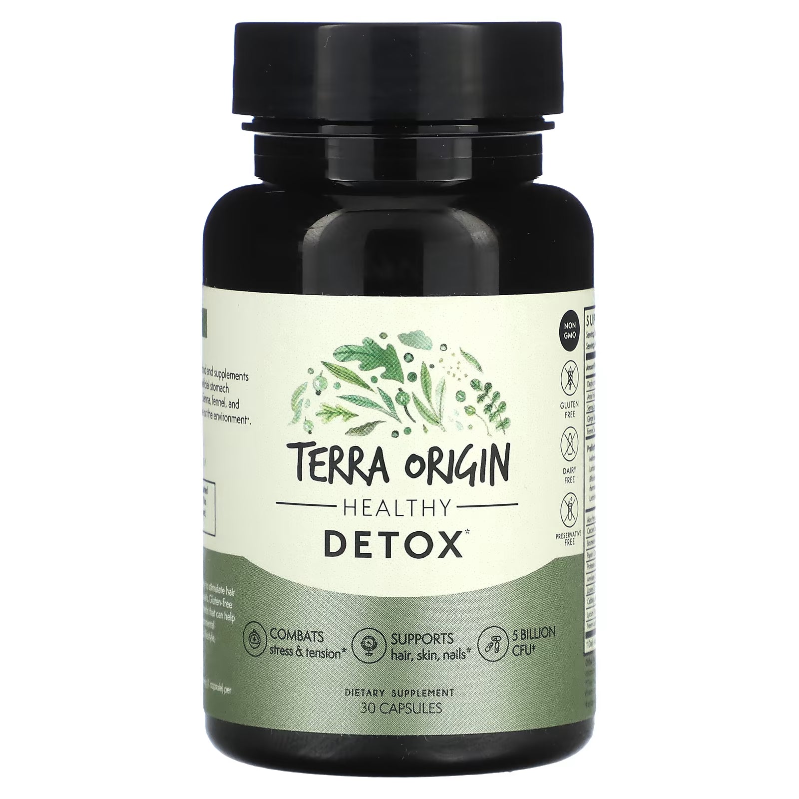 Dietary supplement Terra Origin Healthy Detox, 30 capsules