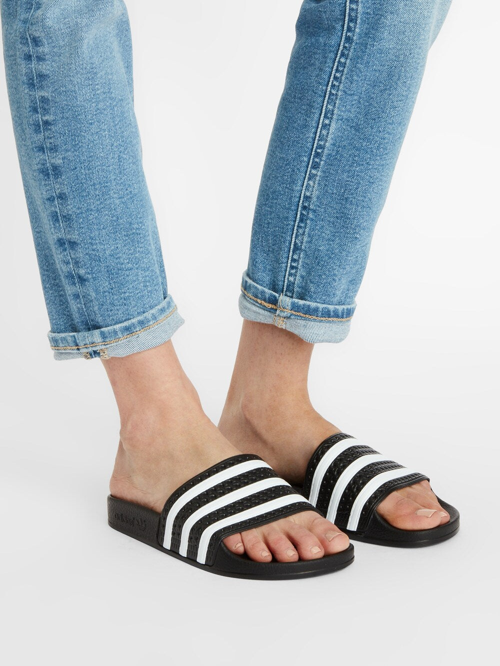 Adidas Adilette mules, black