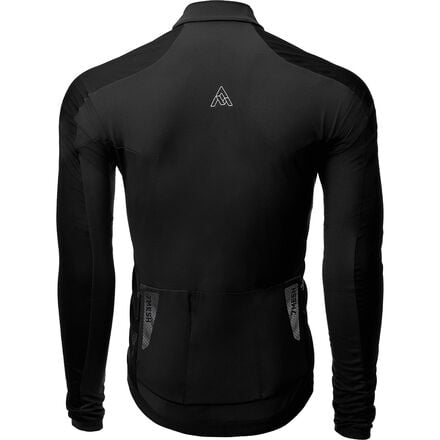 7mesh Industries Men's Synergy Long Sleeve Cycling Jersey, Black