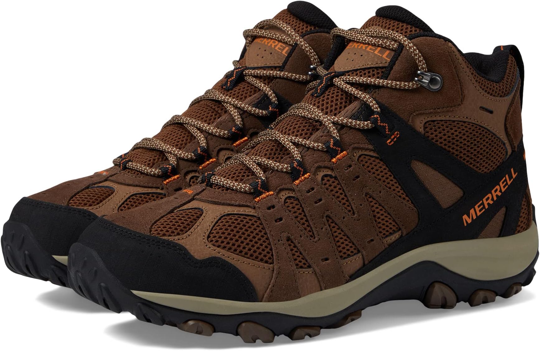 حذاء المشي لمسافات طويلة Accentor 3 Mid Merrell، لون Earth