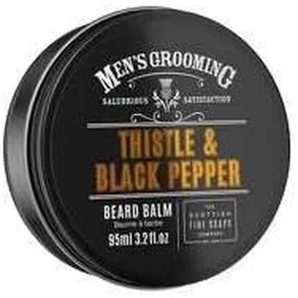 The Scottish Fine Soaps Company Thistle and Black Pepper Beard Balm for Men 95 ml