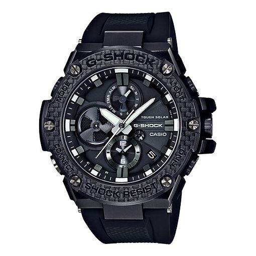 CASIO G-Shock G-Steel 'Black' watch, black