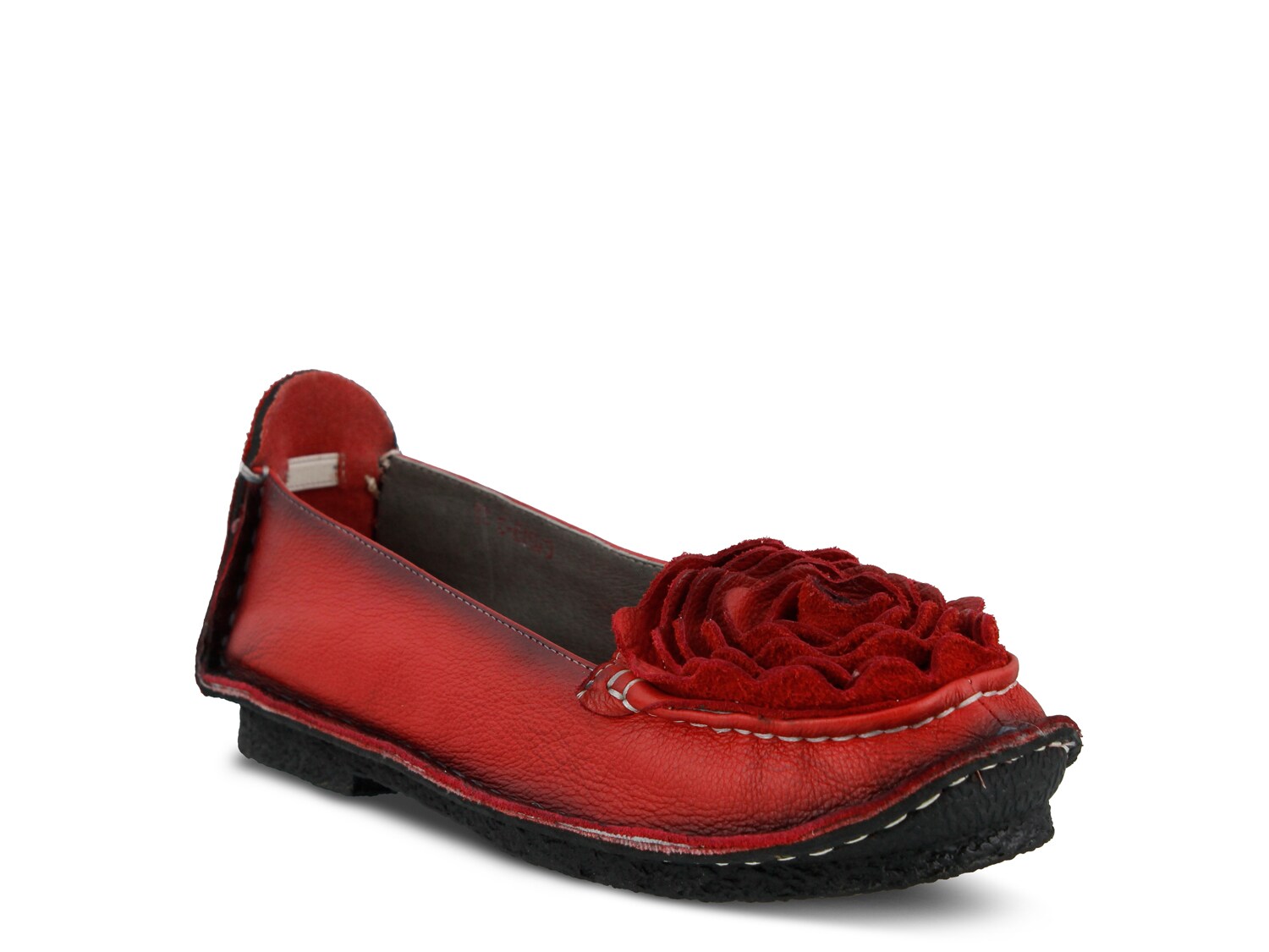 Spring Step Dezi Loafers, red