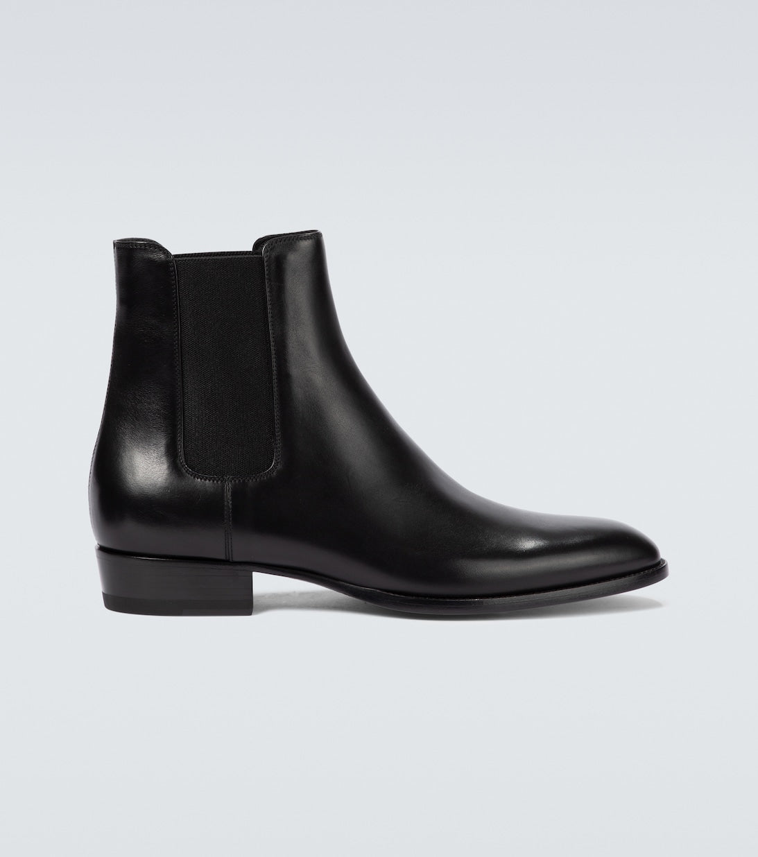 Wyatt Saint Laurent Chelsea boots, black