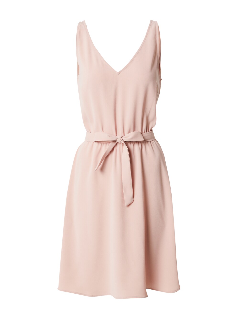 Summer dress VILA KRISTINA LAIA, dark pink