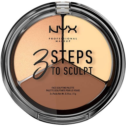 3 Steps to Sculpting - Lightweight 0.079kg, Nyx Professional Makeup