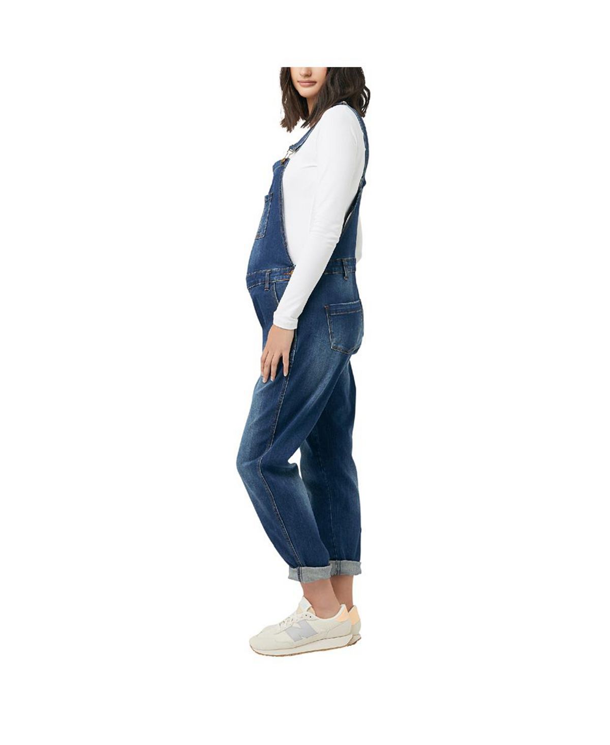 Ripe Maternity Denim Overalls