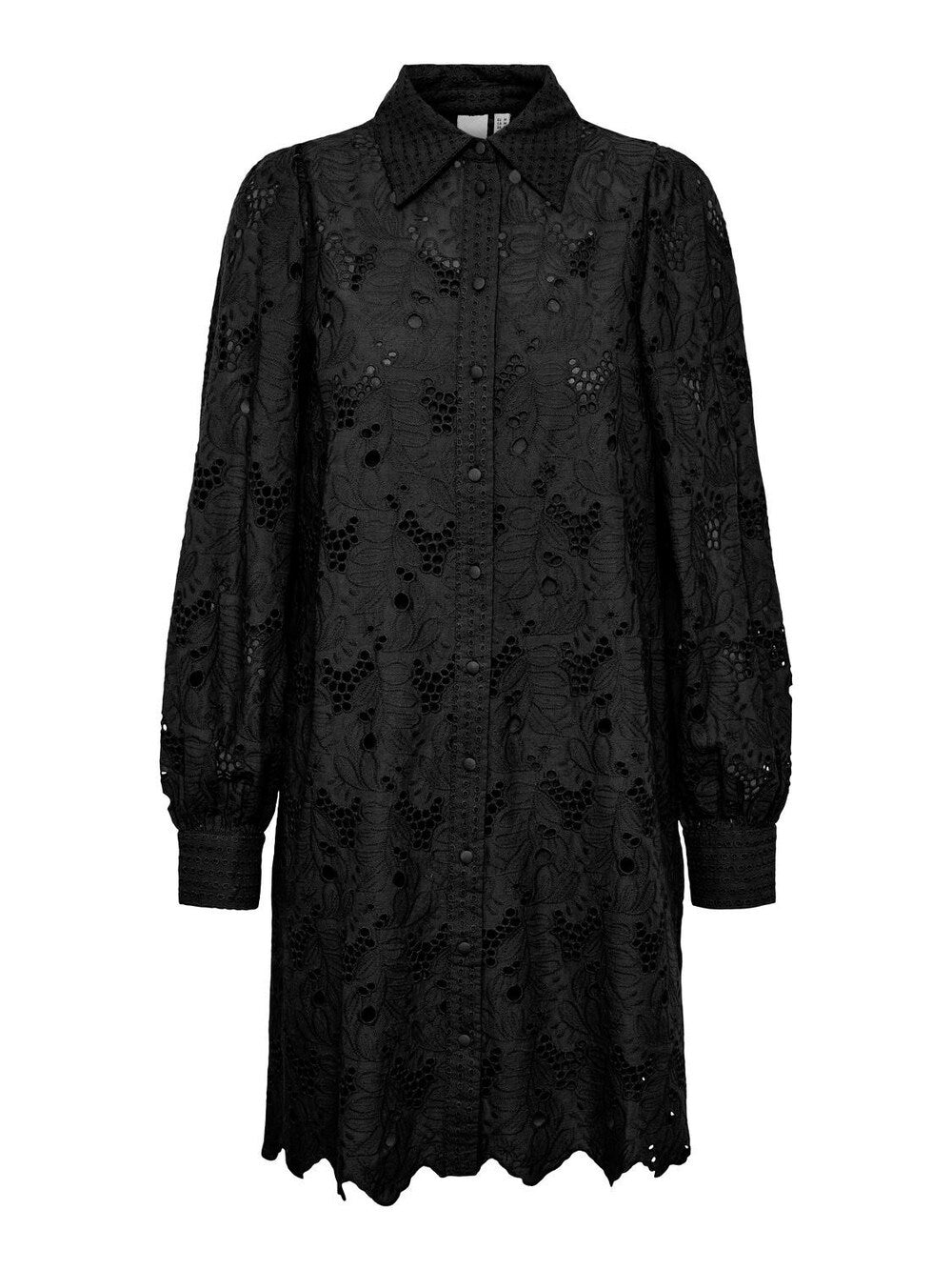 Shirt-dress Y TEALA, black