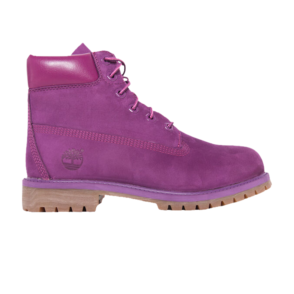 حذاء Timberland Premium Junior مقاس 6 بوصات، أرجواني