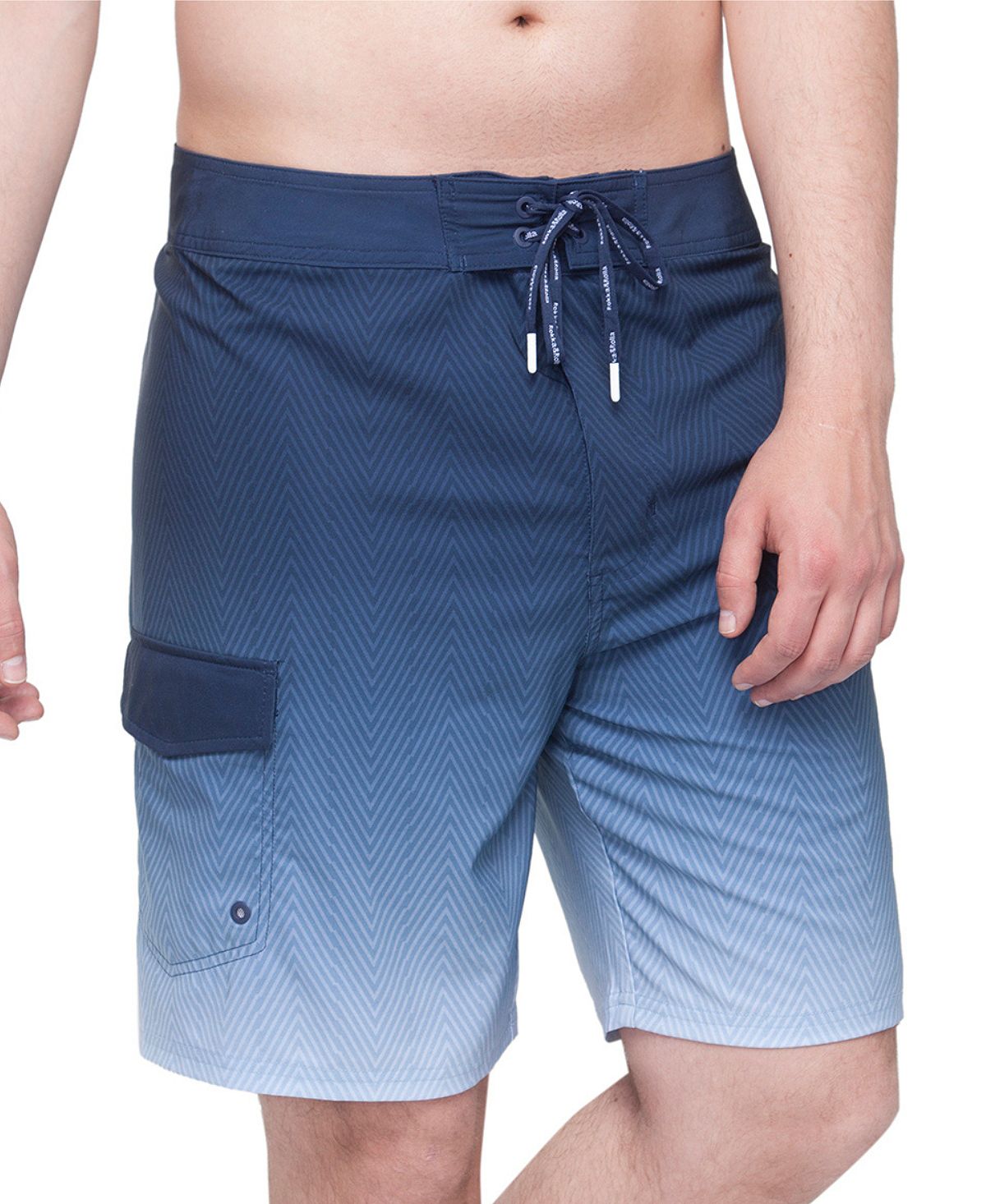 Men's 9" Board Shorts Without Mesh Lining quick-drying swimming trunks Rokka&Rolla