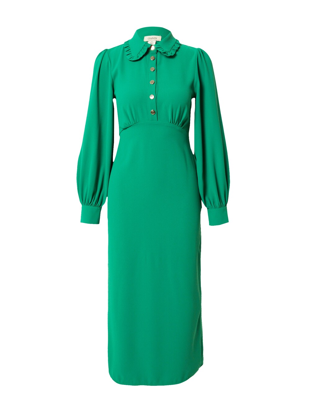 Oasis shirt-dress, green