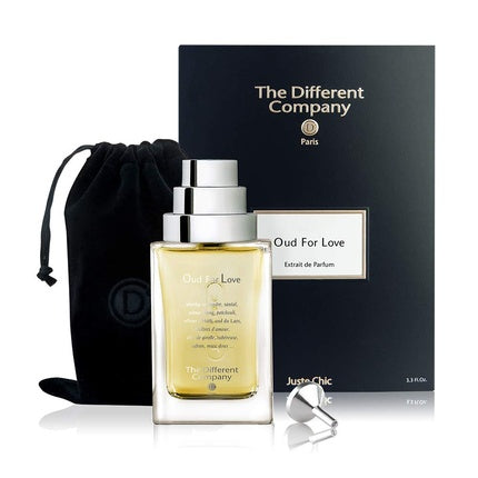 Men's perfume The Different Company Collection Juste Chic Oud for Love Extrait de Parfum 100ml