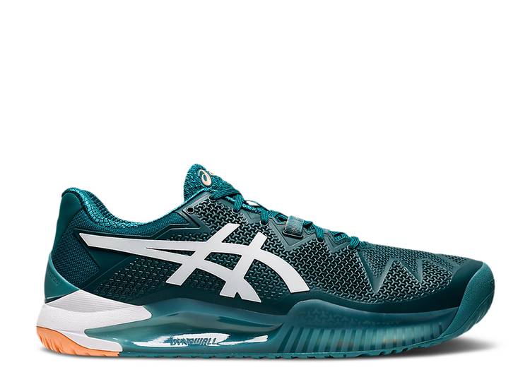 ASICS GEL RESOLUTION 8 'VELVET PINE' sneakers,