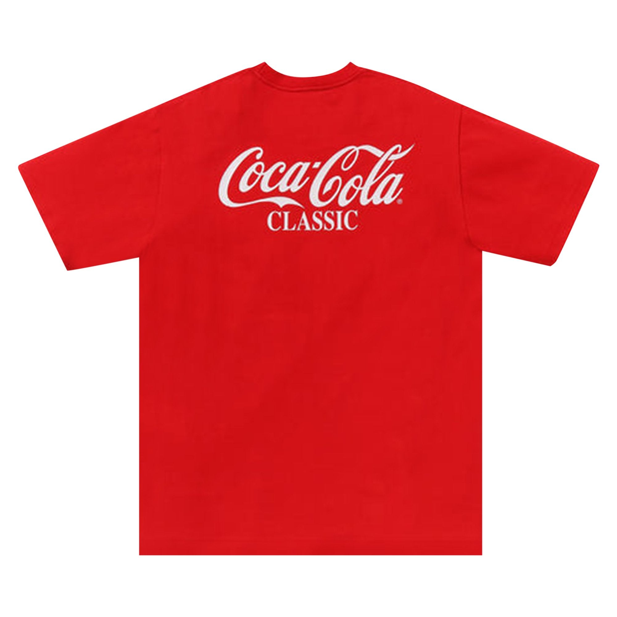 BAPE x Coca-Cola Ape Head T-shirt, red