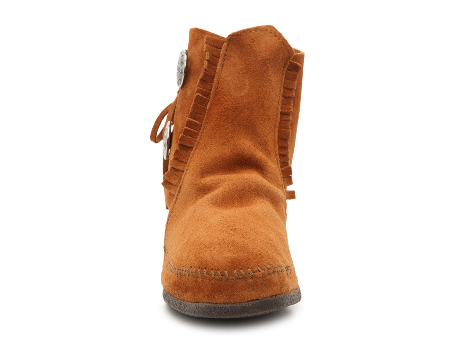 Minnetonka Two Button boots, brown