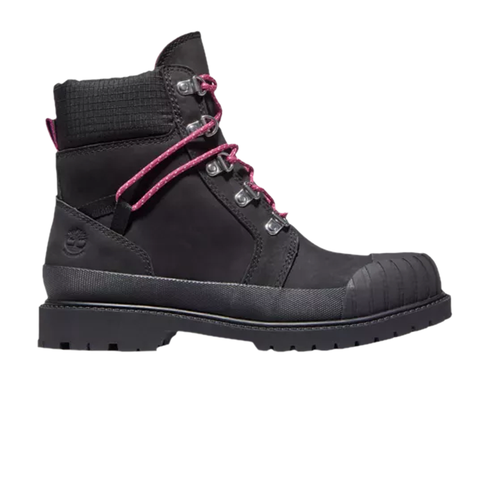 حذاء Timberland Heritage 6" Rubber Toe Boots من Wmns باللون الأسود