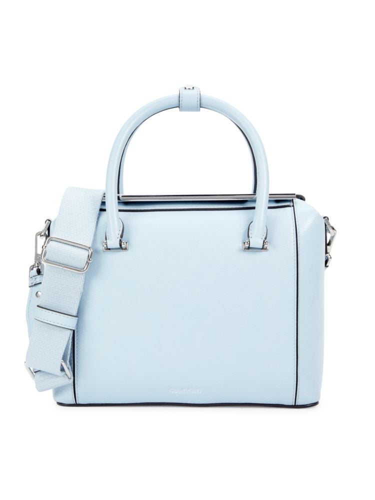 Calvin Klein Double Top Handle Perry Bag in Celestial