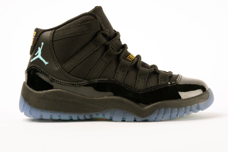 حذاء Air Jordan 11 Retro PS باللون الأزرق Gamma باللون الأسود