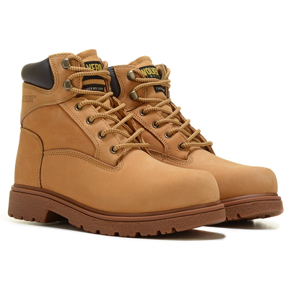 Wolverine Men's Cheyenne Non-Slip Work Boots Medium/Wide yellow