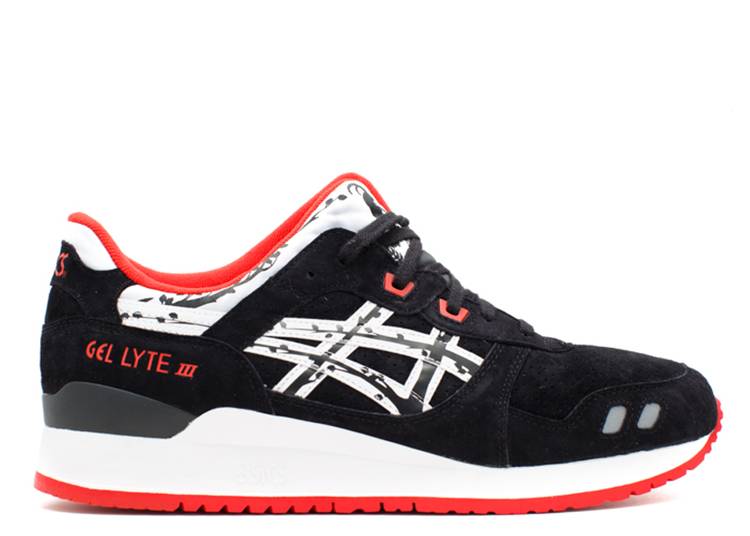 ASICS TITOLO X GEL LYTE 3 'PAPERCUT' sneakers, black