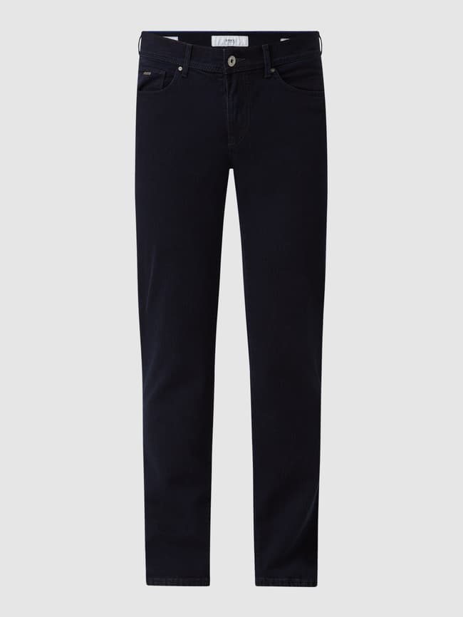 Straight-leg jeans with stretch, model "Cadiz" Brax, dark blue