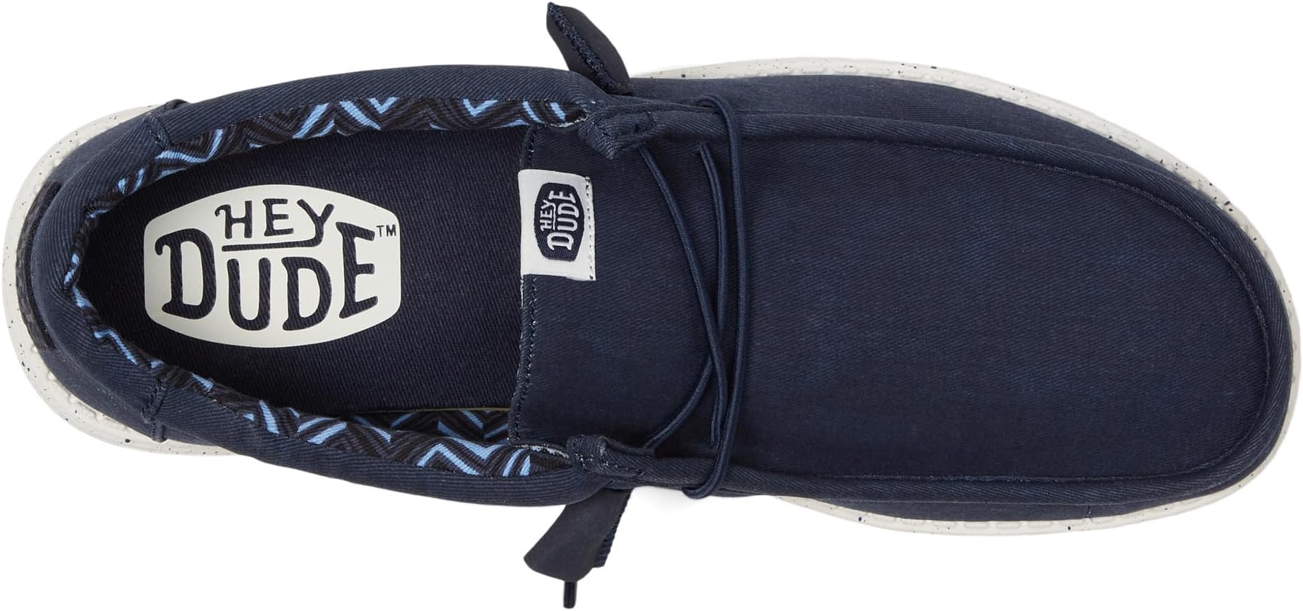 Wally Canvas Hey Dude Loafers, navy