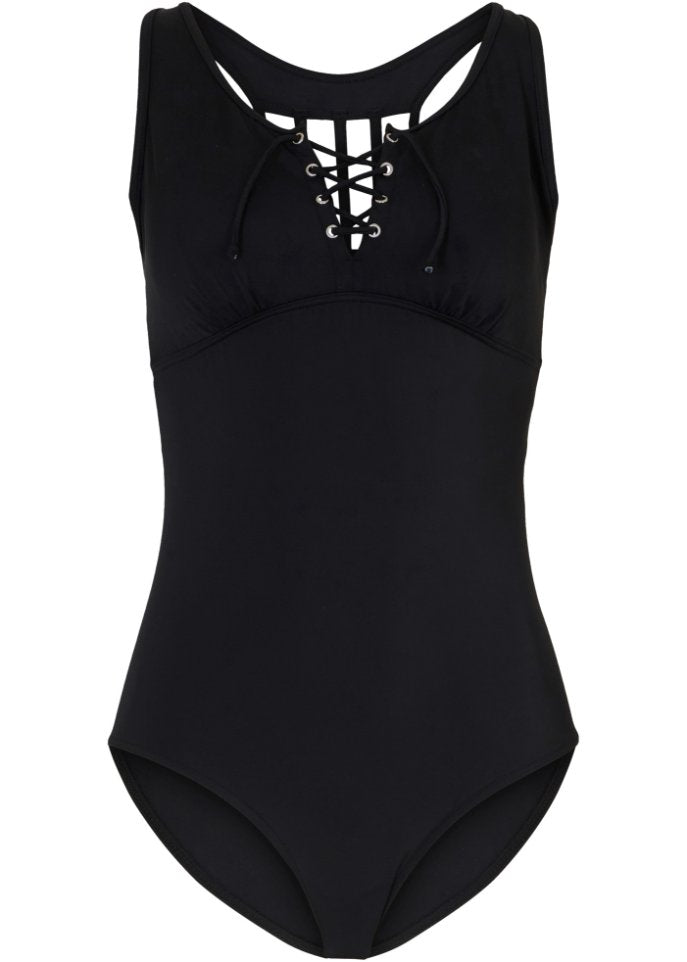 Bpc Bonprix Collection recycled polyamide swimsuit, black