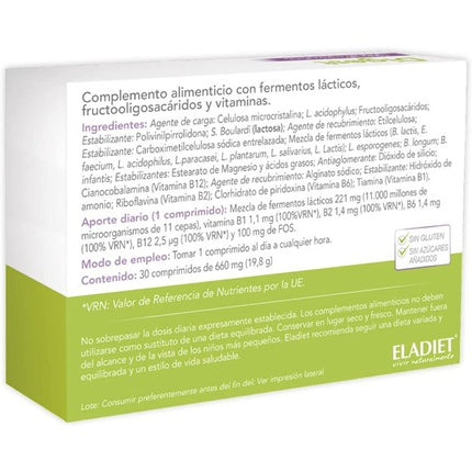 Nutricosmetics Digest Ultrabiotics 30 capsules, Eladiet