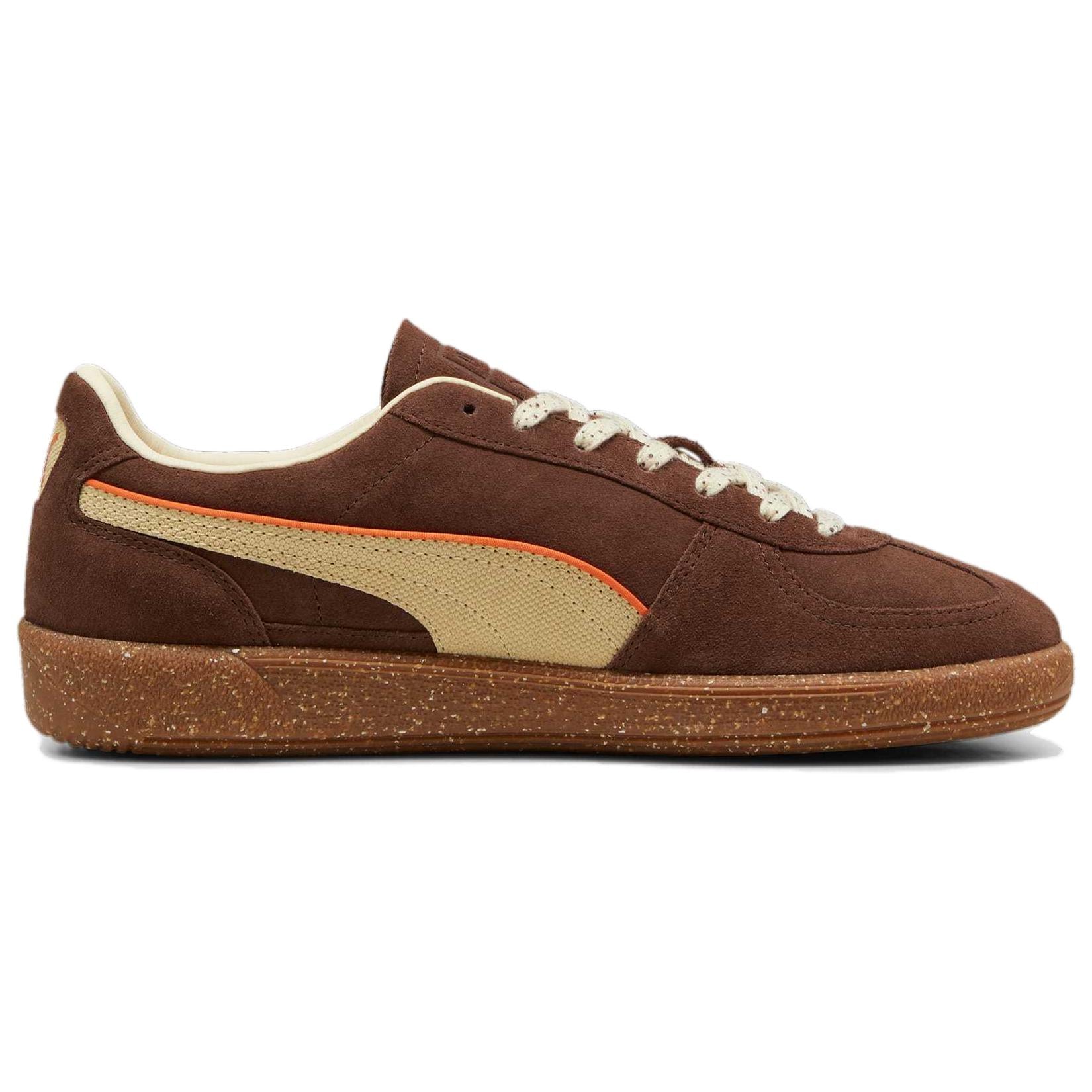 Puma Palermo Skateboarding Shoes Unisex Low-top, Brown