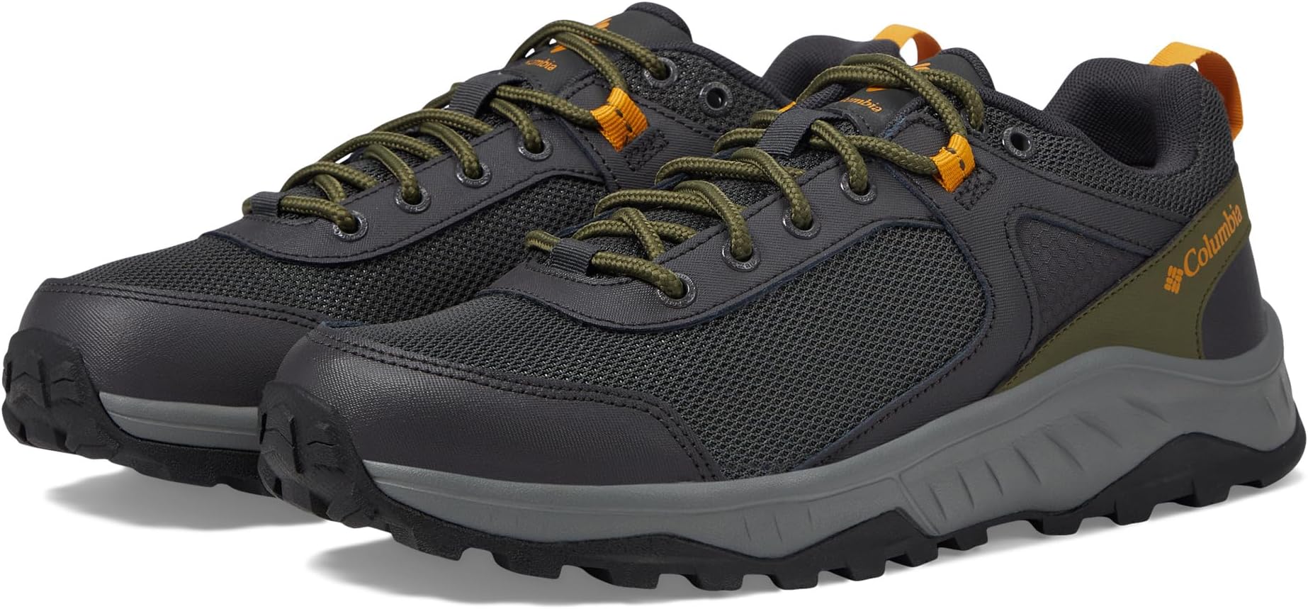 Trailstorm Ascend Waterproof Columbia Hiking Shoes, Shark/Raw Honey