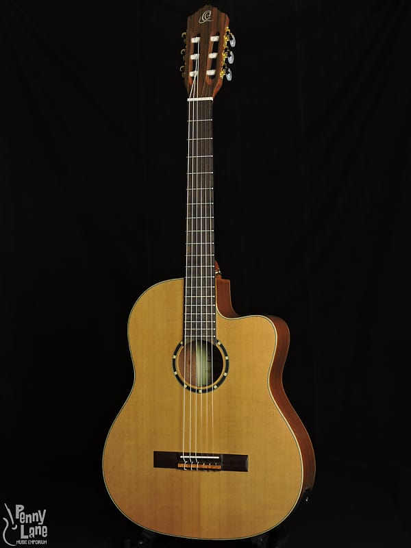 Acoustic guitar Ortega RCE131SN Acoustic Electric Slim-Neck Classical Guitar with Gig Bag