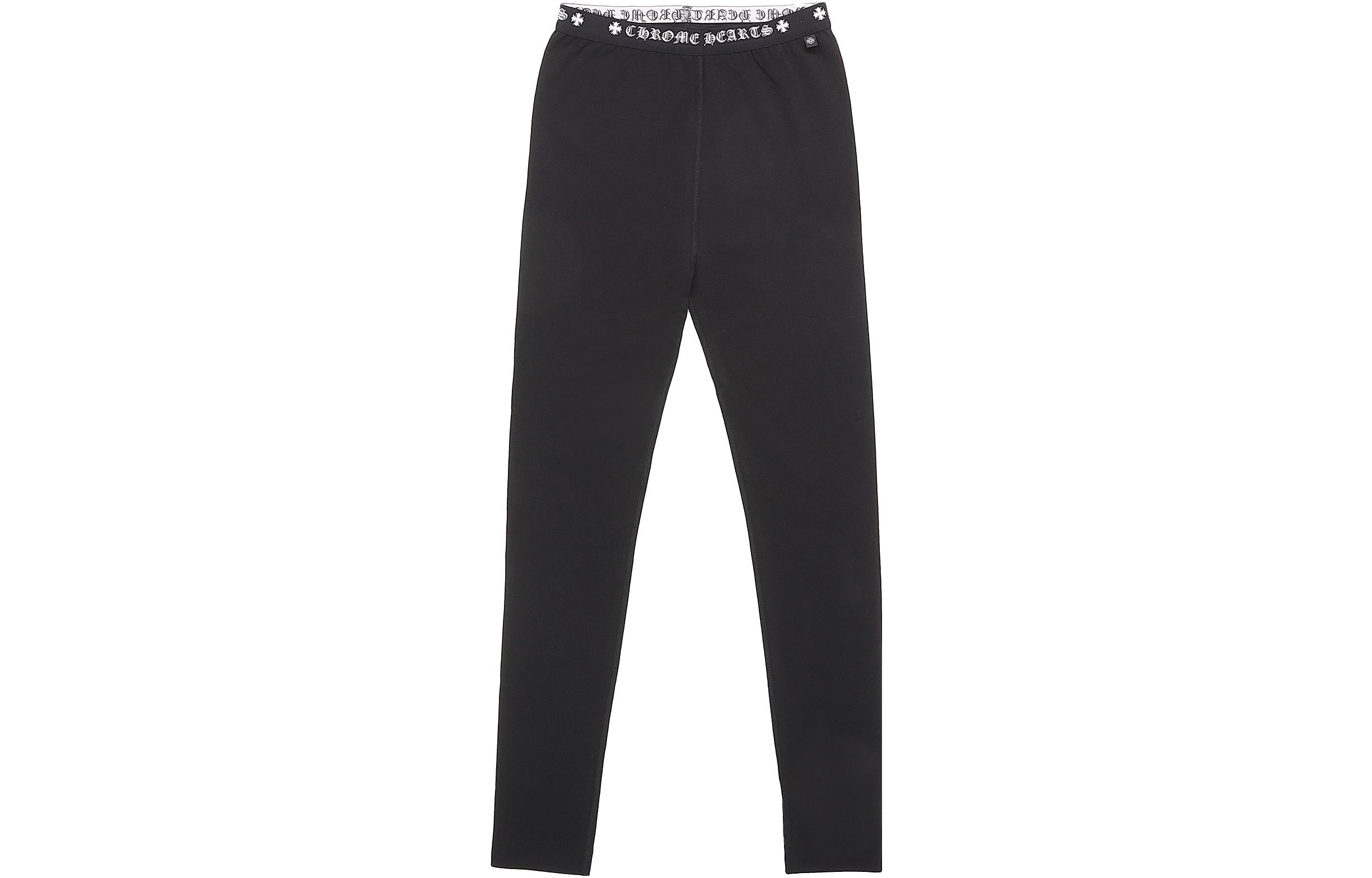 Women's Chrome Hearts Leggings, Black