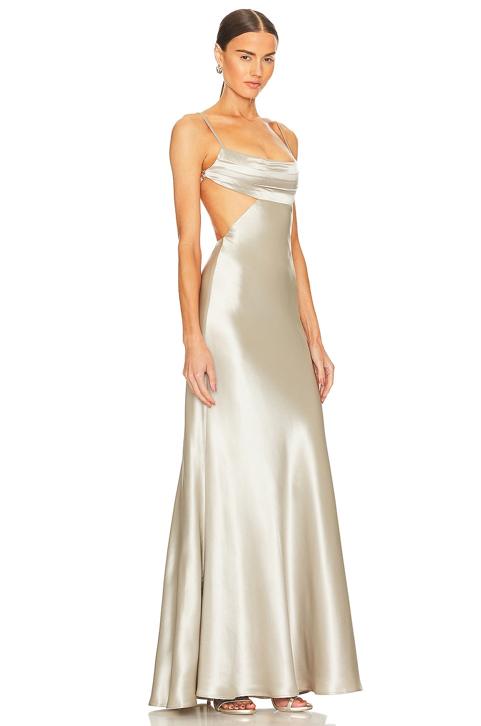 SAU LEE x REVOLVE Paula Gown dress, silver