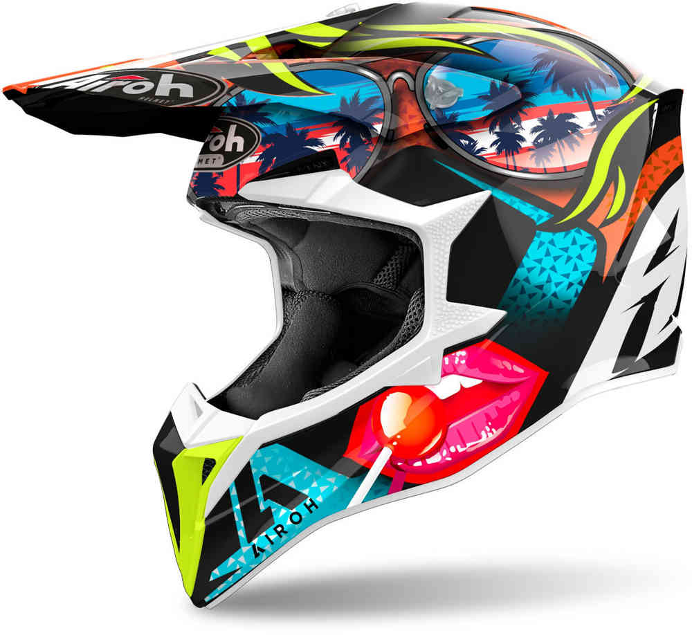 Wraaap Lollipop Airoh Motocross Helmet