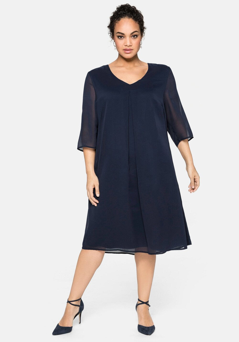 SHEEGO cocktail dress, navy