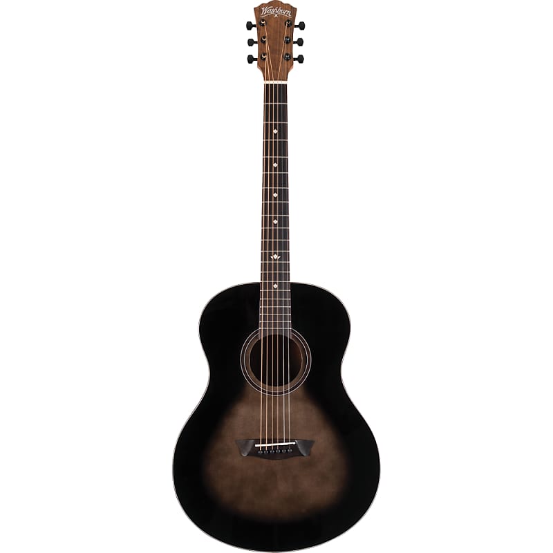 Acoustic guitar Washburn Bella Tono Novo S9 Acoustic Guitar Gloss Charcoal Burst